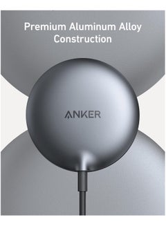Anker MagSafe Charger Compatible, MagGo Magnetic Wireless Charger (Pad), Qi2 Certified 15W Ultra-Fast Wireless Charger, For iPhone 16/16 Pro/16 Plus /16 Pro Max, 15/14/13 Series (Charger Not Included) Black  - Image 3