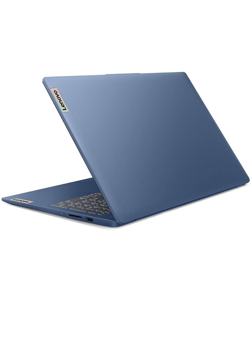 Lenovo Ideapad Slim 3 Laptop With 15.6-Inch Full HD(1920x1080) Display, Core i3-N305 Processor/8GB RAM DDR5/512GB SSD/Integrated Graphics/Windows 11 Pro/+Bag Free From Lenovo 15.6" Laptop Casual Toploader English/Arabic Abyss Blue  - Image 5