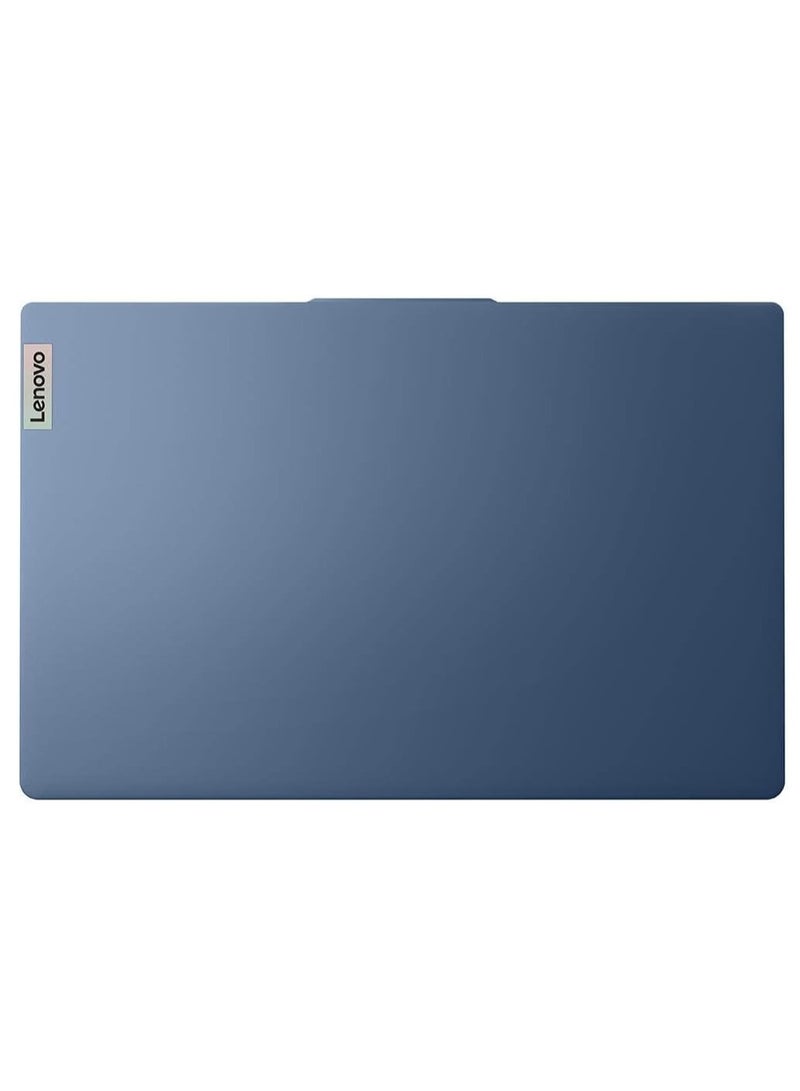 Ideapad Slim 3 Laptop With 15.6-Inch Full HD(1920x1080) Display, Core i3-N305 Processor/8GB RAM DDR5/512GB SSD/Integrated Graphics/Windows 11 Pro/+Bag Free From Lenovo 15.6" Laptop Casual Toploader English/Arabic Abyss Blue