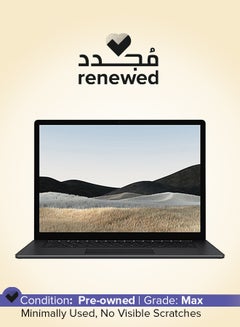 Microsoft Renewed - Surface Laptop 3 With 15-Inch Touchscreen Display,Core i7-1065G7/Quad Core/10th Gen/32GB RAM/1TB SSD/Intel Iris Graphics/Windows 10 English/Arabic Matte Black  - Image 1