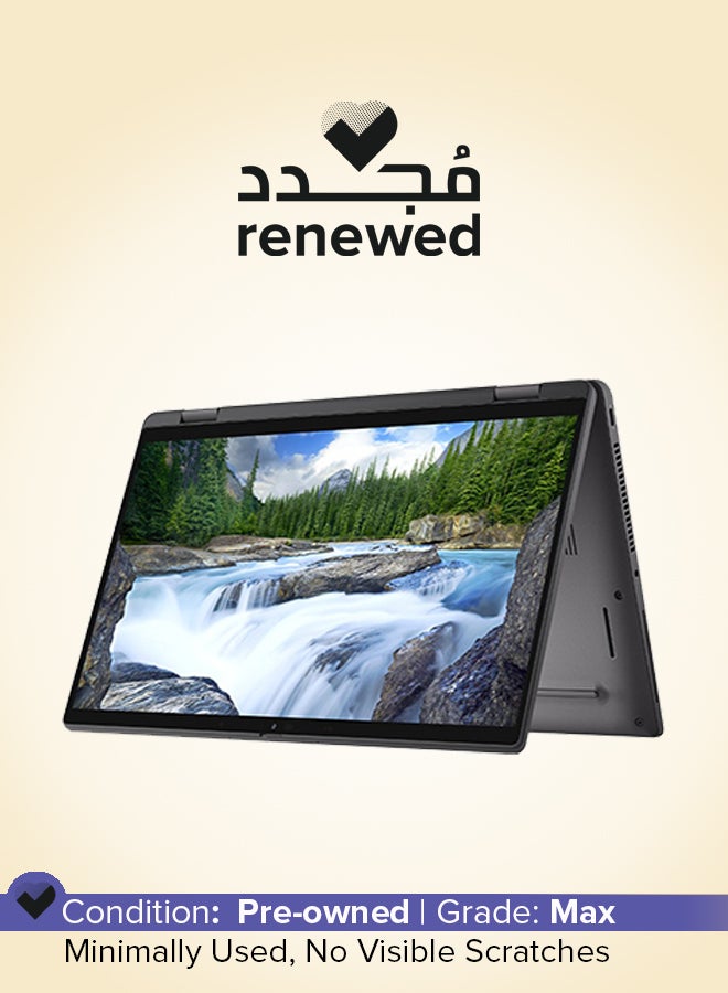 DELL - Renewed - Latitude 7420 Laptop With 14-Inch FHD Display,Intel Core i7 1165G7/Quad Core/11th Gen/16GB RAM/M.2 512GB SSD/Integrated Iris Xe Graphics/Windows 10 Pro English/Arabic Black - Image 1