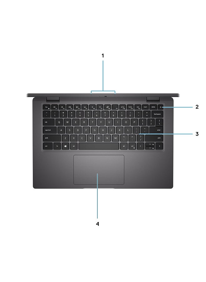 DELL - Renewed - Latitude 7420 Laptop With 14-Inch FHD Display,Intel Core i7 1165G7/Quad Core/11th Gen/16GB RAM/M.2 512GB SSD/Integrated Iris Xe Graphics/Windows 10 Pro English/Arabic Black - Image 1