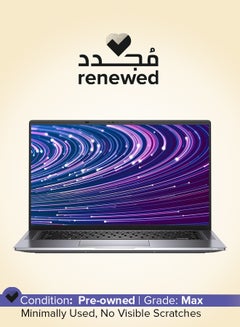 Renewed - Latitude 9000 9520 Laptop With 15-Inch FHD Display,Core i7/10-Core/11th Gen/16GB RAM/1TB SSD/Windows 11 Pro English/Arabic Black