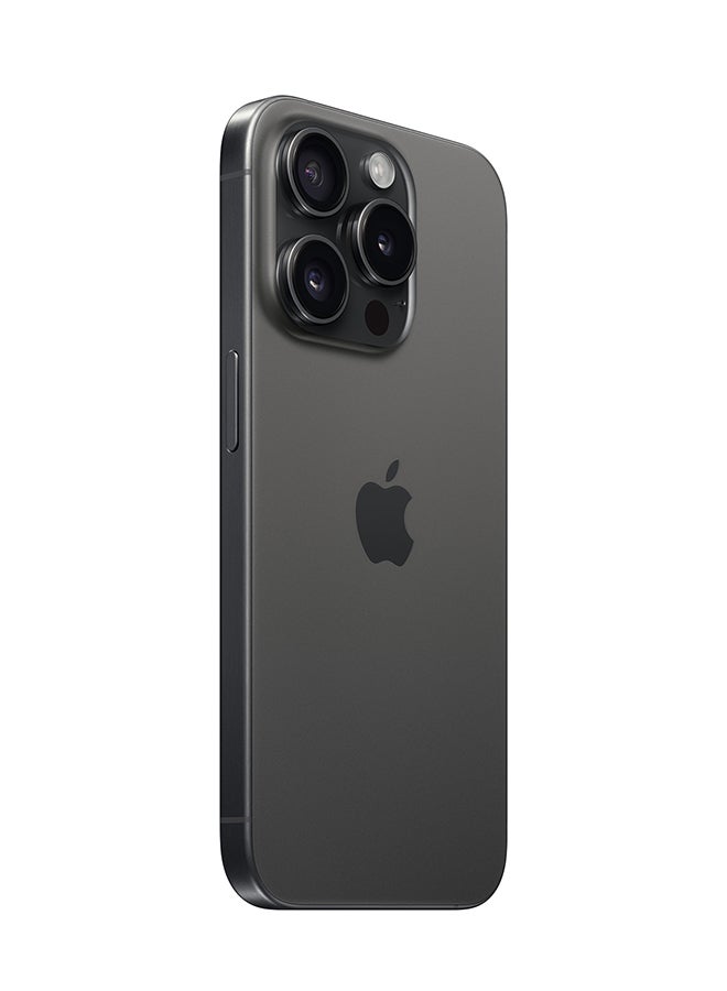Apple - Renewed - iPhone 15 Pro 256GB Black Titanium 5G With Facetime - International Version - Image 1