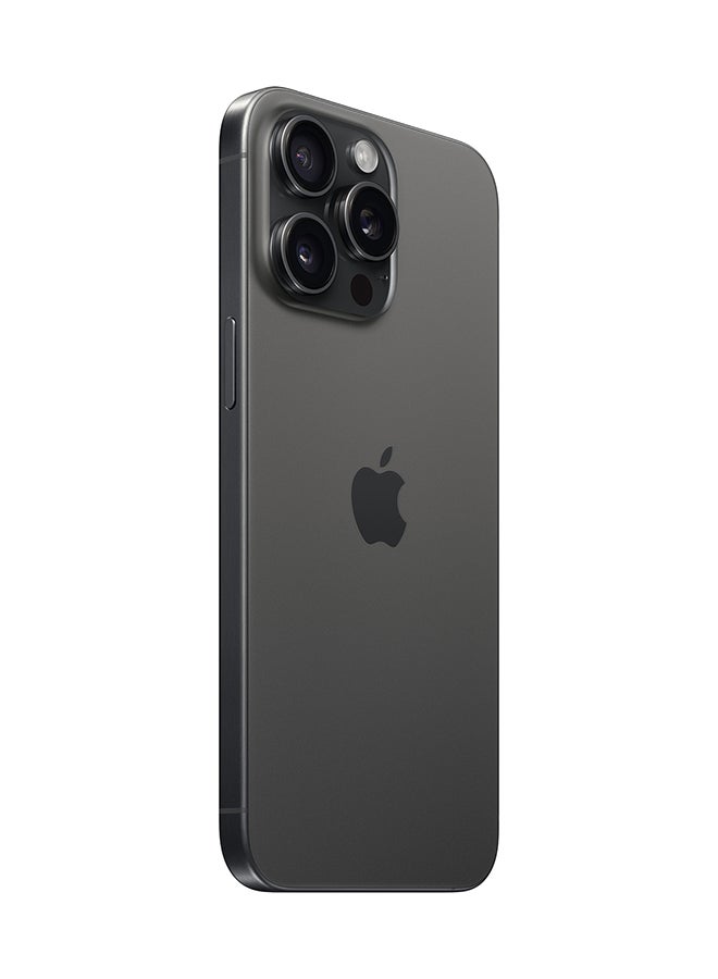 Apple - Renewed - iPhone 15 Pro Max 256GB Black Titanium 5G With Facetime - International Version - Image 1
