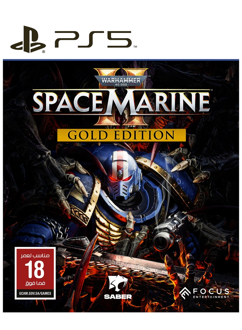 FOCUS Warhammer 40,000: Space Marine 2 Gold Edition - Adventure - PlayStation 5 (PS5)