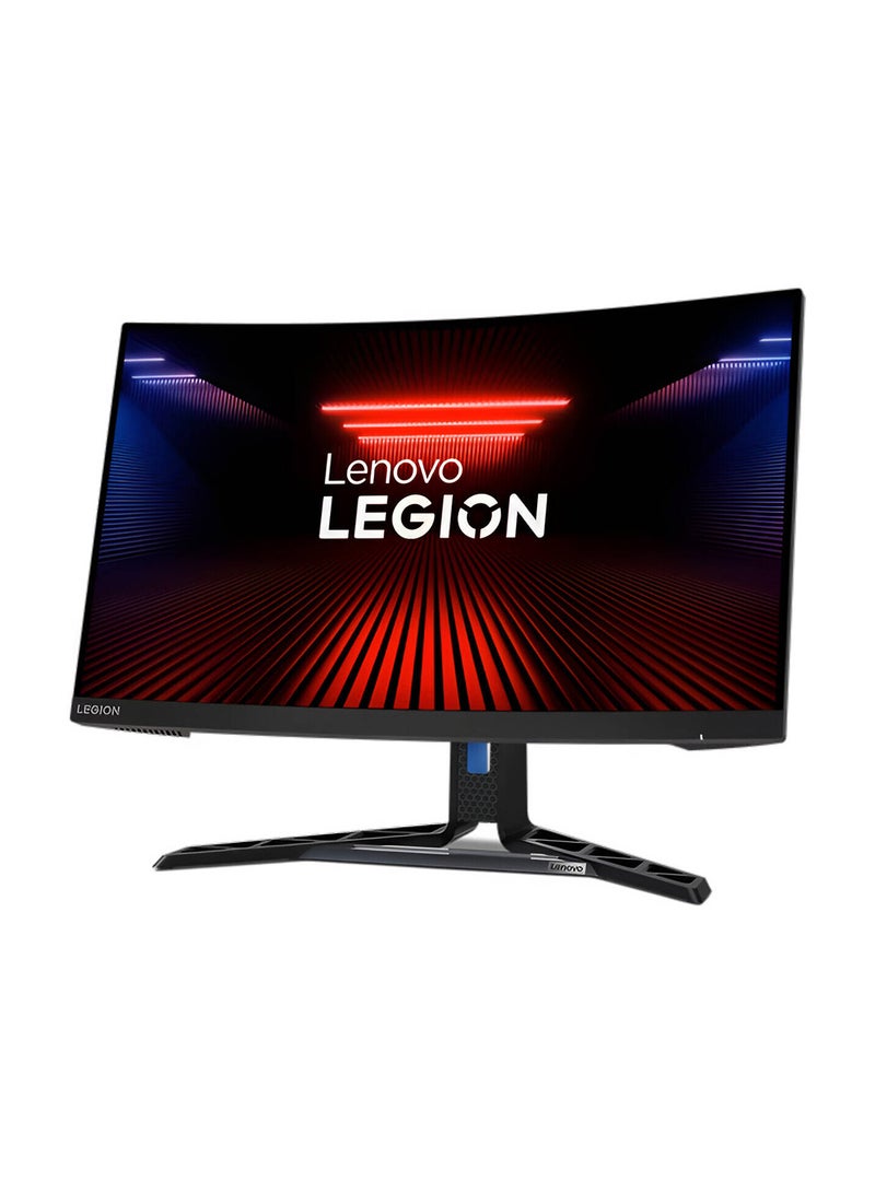 Lenovo - Legion R27fc-30 Gaming Curved Monitor, 27" FHD VA Display, Up to 280Hz Refresh Rate, 0.5ms (MPRT) Response Time, 1500R Curvature, FreeSync, Adaptive Sync & G-Sync Compatible, 67B6GAC1AE Raven Black - Image 1