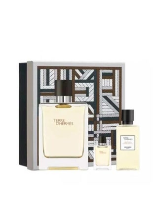 Terre D'Hermes Set For Men Eau De Toilette 100ml, Eau De Toilette 5ml, and Body Lotion 40ml 145ml - pnsku/N70100892V/45/_/1723791685/44c96db3-ce75-46e7-8e3b-286c70758521