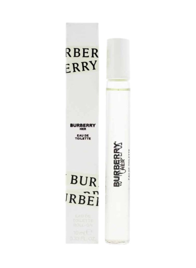 BURBERRY Her (W) Edt Miniature 10ml 
