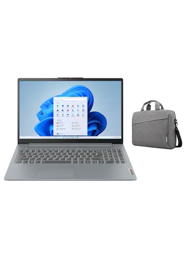 لينوفو لابتوب IdeaPad Slim 3 15IRH8 بشاشة 15.6 بوصة عالية الدقة بالكامل، معالج Intel Core i7-13620H/ذاكرة وصول عشوائي DDR5-4800 سعة 16 جيجابايت/محرك أقراص SSD سعة 512 جيجابايت/رسومات Intel UHD/نظام تشغيل Windows 11 Home + حقيبة Lenovo  - Image 1