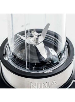 Ninja Blender With 2 Automatic Programs: Blend & Max Blend, Pulse Setting, 2x 700ml Cups With Spout Lids, Dishwasher Safe Parts, Smoothie Maker, Auto-iQ 700 ml 1000 W BN500ME Silver  - Image 5