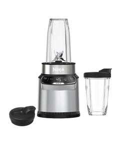 Ninja Blender With 2 Automatic Programs: Blend & Max Blend, Pulse Setting, 2x 700ml Cups With Spout Lids, Dishwasher Safe Parts, Smoothie Maker, Auto-iQ 700 ml 1000 W BN500ME Silver  - Image 2