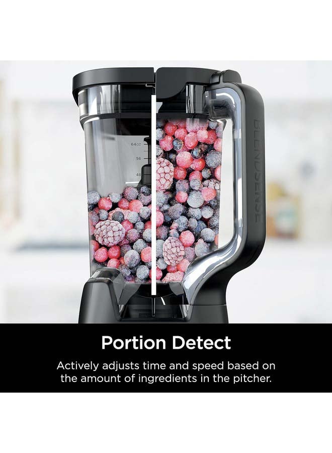 Ninja - Detect Duo Power Blender Pro + Single Serve 700 ml 1200 W TB301ME Black - Image 1
