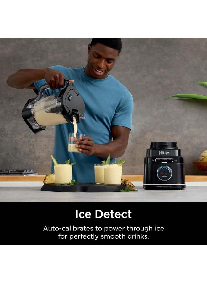 Ninja - Detect Duo Power Blender Pro + Single Serve 700 ml 1200 W TB301ME Black - Image 1
