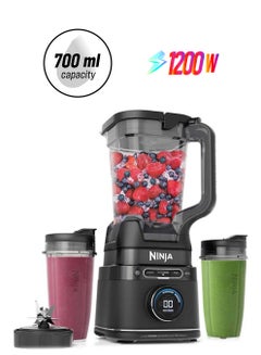 Ninja Detect Duo Power Blender Pro + Single Serve 700 ml 1200 W TB301ME Black  - Image 1
