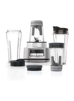 Ninja Foodi Power Nutri Blender 2-In-1, Blend Smoothie Bowls, Thick Spreads & Frozen DrInks, Automatic Programs, 700ml Cup & 400ml Bowl With With Power Paddle 700 ml 1100 W CB102ME Silver  - Image 3