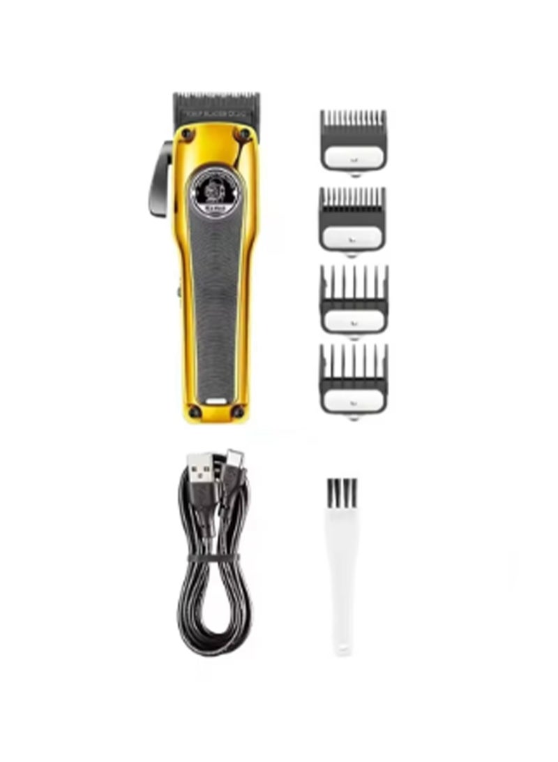 Kemei Men's electric razor metal and adjustable cordless hair clipper original men's haircut  - Image 2
