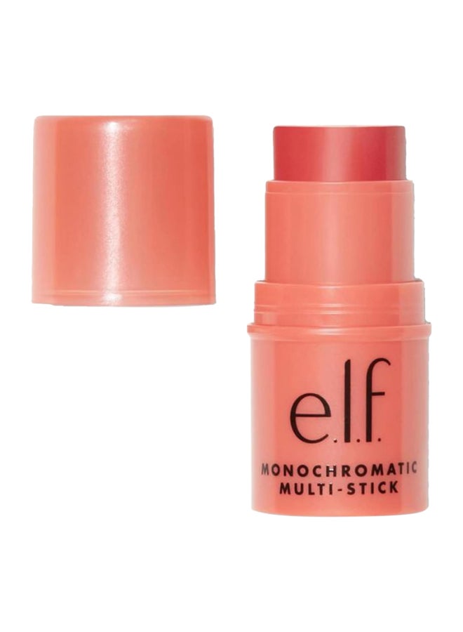 إلف أحمر شفاه متعدد الألوان، كريمي فاخر وقابل للمزج، للعيون والشفاه والخدود، بلون الجوافة اللامع - Image 1