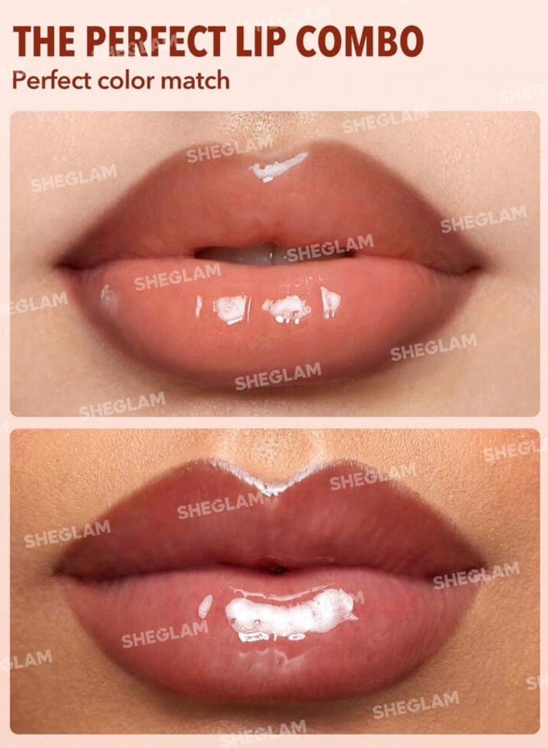 SHEGLAM - Lip Rules Liner & Gloss Pen-Case X Case Case x Case - Image 1