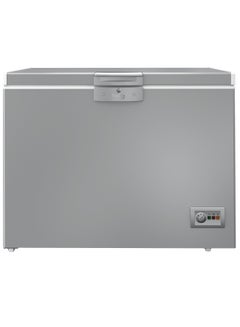 Beko Chest Freezer 300 Liters - Fast Freeze - Freezer Guard - Door Lock - 110.5 cm Width 300 L 420 kW HSA32500SEG New Silver – ARC 1035  - Image 1