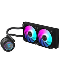 GIGABYTE AORUS Waterforce II 240 Liquid CPU Cooler, 240mm Radiator with 2X 120mm Low Noise ARGB Fans, Compatible with Intel LGA1700 & AMD AM5  - Image 5
