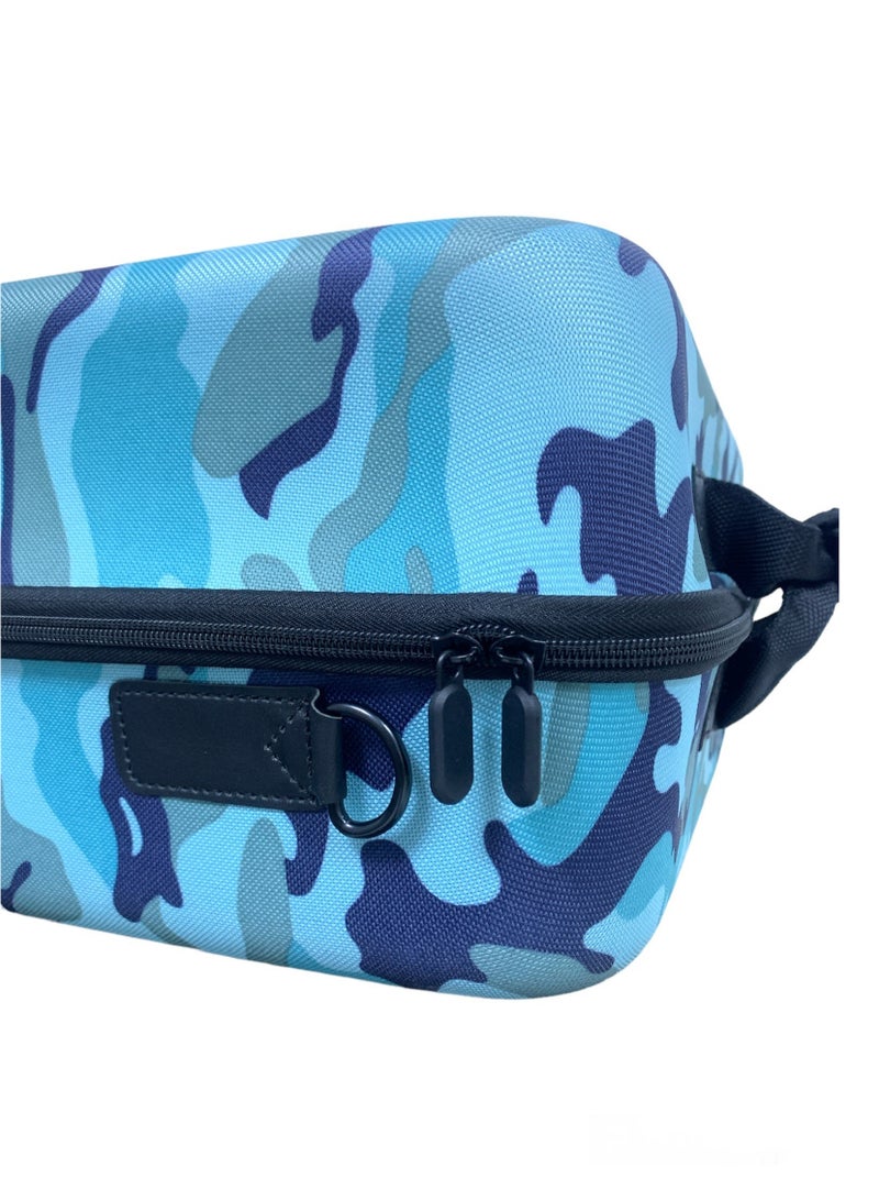 لوج الكترونيكس  حقيبة صلبة لجهاز بلاي ستيشن 5 - أزرق مموه - Image 5