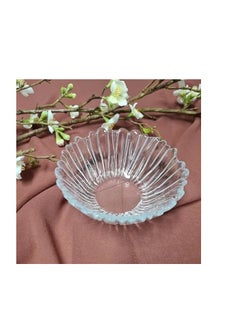 Pasabahce Pasabahce Aurora Glass Deep Bowl Set of 6 Pcs-(14cm *250ml) Turkey Made  - Image 4