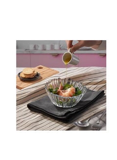 Pasabahce Pasabahce Aurora Glass Deep Bowl Set of 6 Pcs-(14cm *250ml) Turkey Made  - Image 5