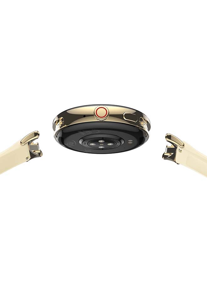 ITEL 270 mAh Smartwatch N9 1.43" AMOLED AOD Display IP68 Waterproof, 100+ Sports Mode Health Monitor Bluetooth Calling Quick Reply Champagne Gold  - Image 4