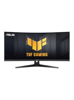 TUF Gaming VG34VQ3B Gaming Monitor, 34 Inch WQHD (3440x1440), Curved, 180Hz, ELMB SYNC, FreeSync Premium, 1ms MPRT, 90% DCI-P3, DisplayWidget Center | 90LM0AA0-B01170 Black