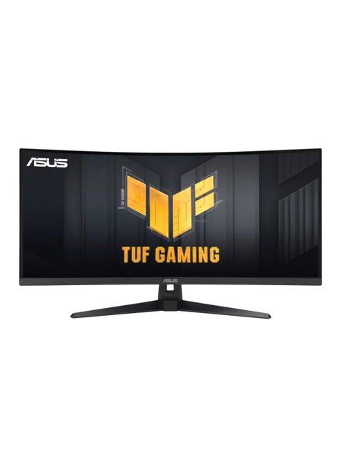 TUF Gaming VG34VQ3B Gaming Monitor, 34 Inch WQHD (3440x1440), Curved, 180Hz, ELMB SYNC, FreeSync Premium, 1ms MPRT, 90% DCI-P3, DisplayWidget Center | 90LM0AA0-B01170 Black