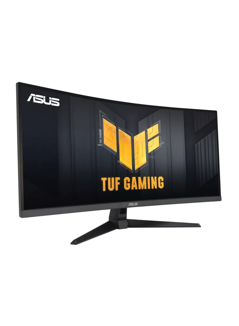 ASUS - TUF Gaming VG34VQ3B Gaming Monitor, 34 Inch WQHD (3440x1440), Curved, 180Hz, ELMB SYNC, FreeSync Premium, 1ms MPRT, 90% DCI-P3, DisplayWidget Center | 90LM0AA0-B01170 Black - Image 1