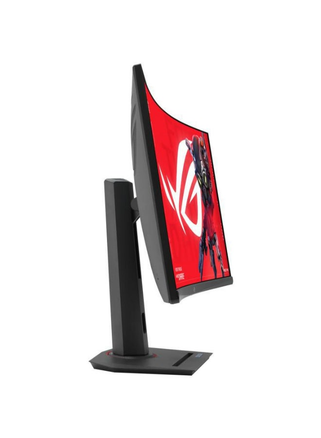 ASUS - ROG Strix XG32WCMS USB Type-C Gaming Monitor – 32-Inch (31.5 Viewable) 2560x1440, Curved, 280Hz (Above 144Hz), 1ms (GTG), Fast VA, Extreme Low Motion Blur Sync, USB Type-C, DisplayWidget Center, Tripod Socket, HDR | Black - Image 1