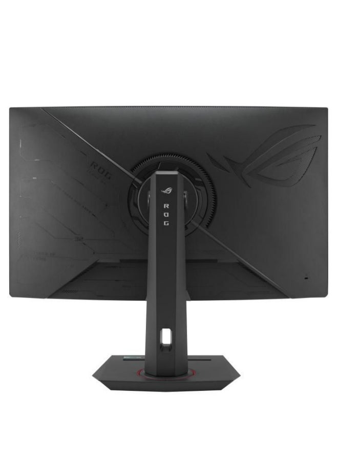 ASUS - ROG Strix XG32WCMS USB Type-C Gaming Monitor – 32-Inch (31.5 Viewable) 2560x1440, Curved, 280Hz (Above 144Hz), 1ms (GTG), Fast VA, Extreme Low Motion Blur Sync, USB Type-C, DisplayWidget Center, Tripod Socket, HDR | Black - Image 1