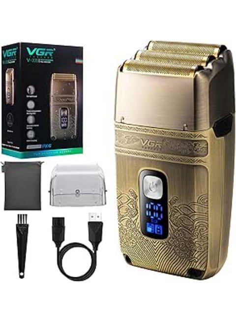 V-335 Titanium Triple Foil Electric Beard Trimmer