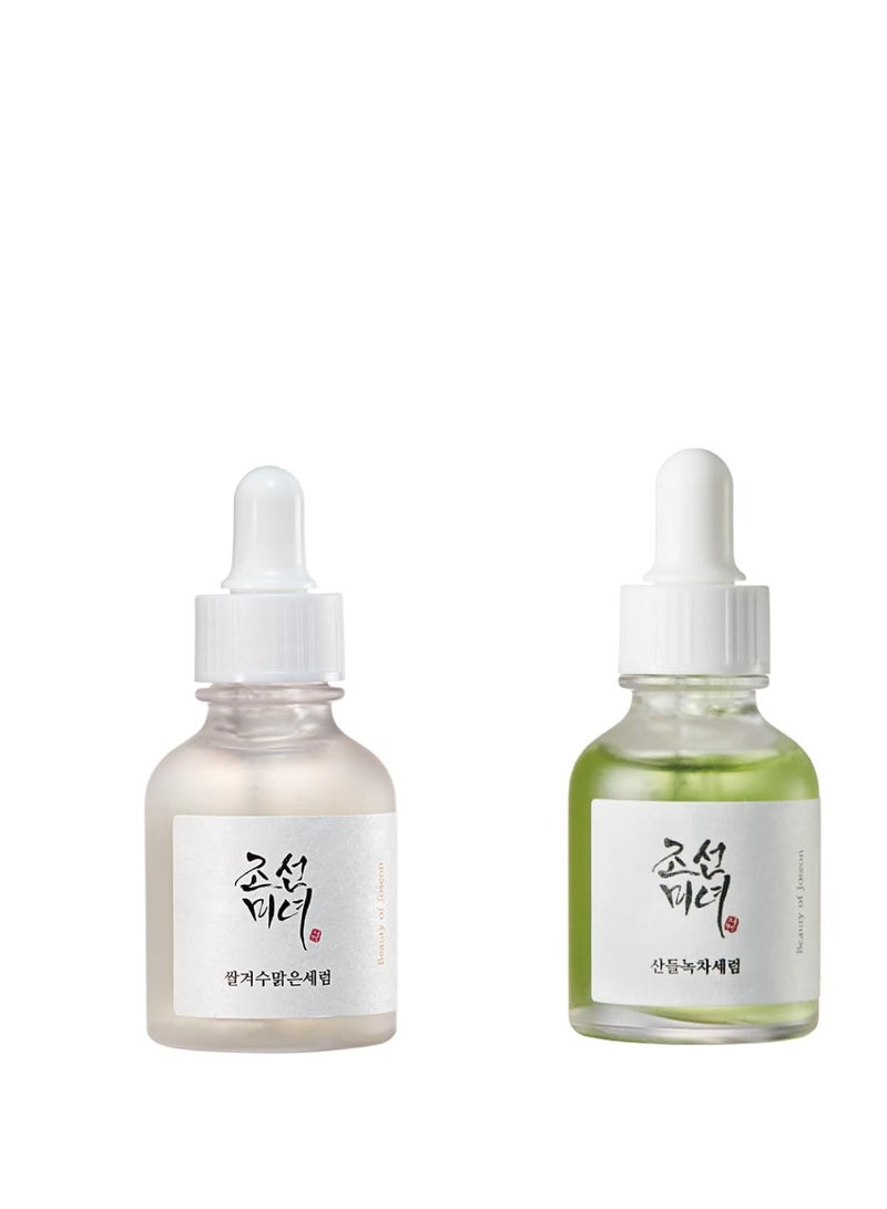 2-Piece  Glow Deep Serum : Rice + Alpha Arbutin And Calming Serum Green Tea Panthenol 2 X 30 mlml - pnsku/N70101301V/45/_/1724051041/0d262f4a-dfdb-415d-8b44-b7a31e7b0adc