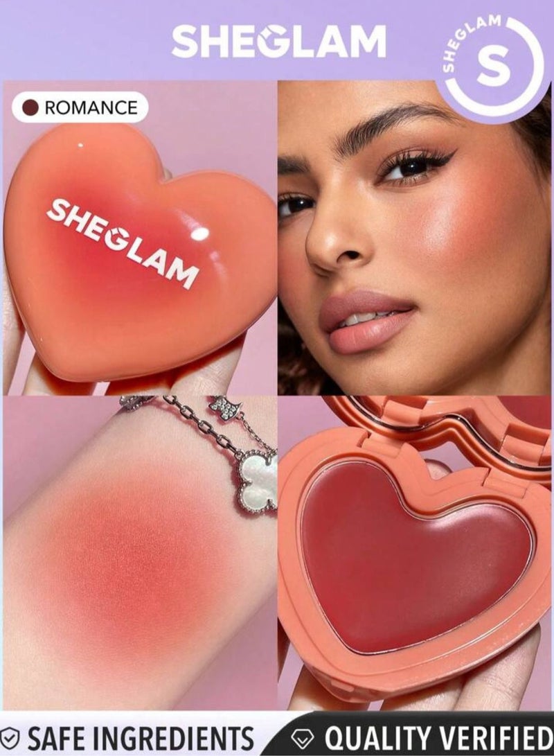 SHEGLAM Playing Cupid Cream Blush Romance - Image 1