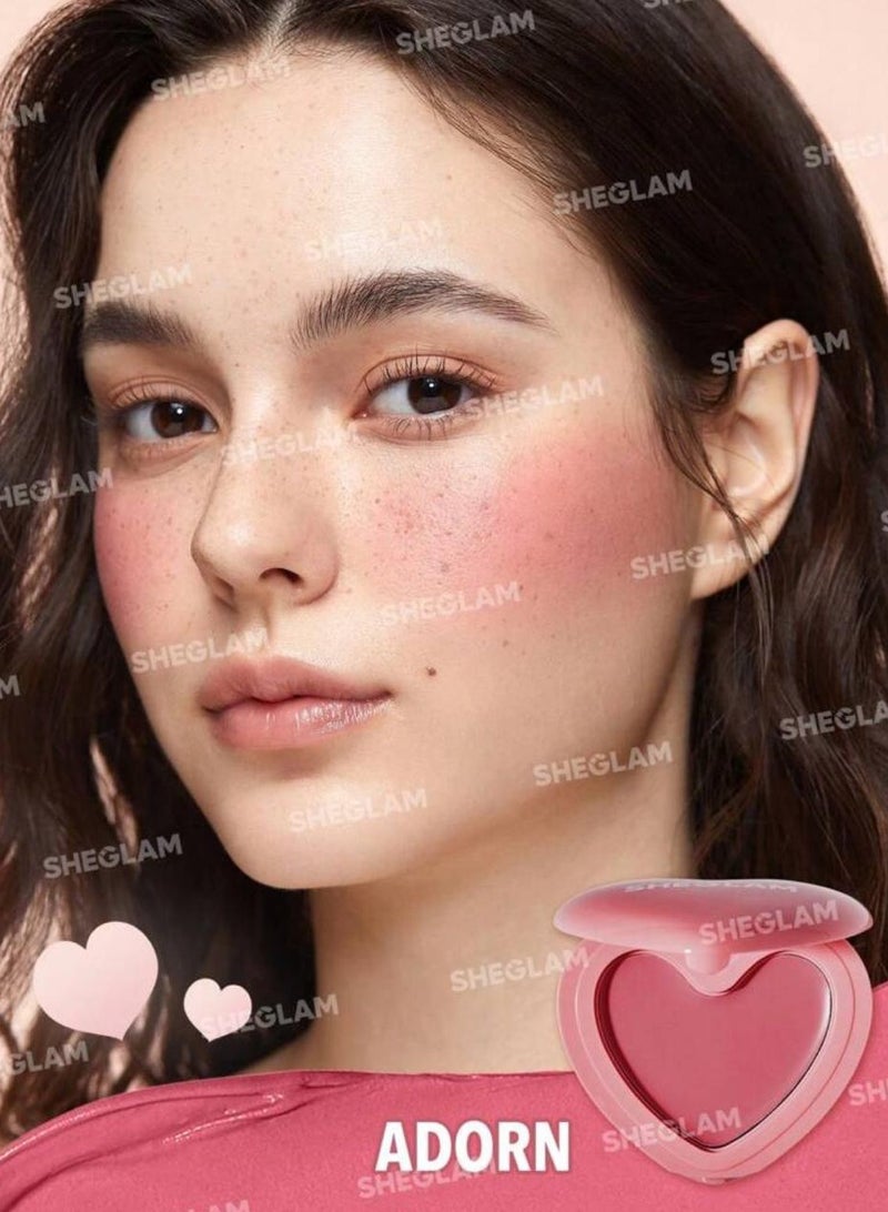 SHEGLAM - Playing Cupid Cream Blush- Adorn - Image 1