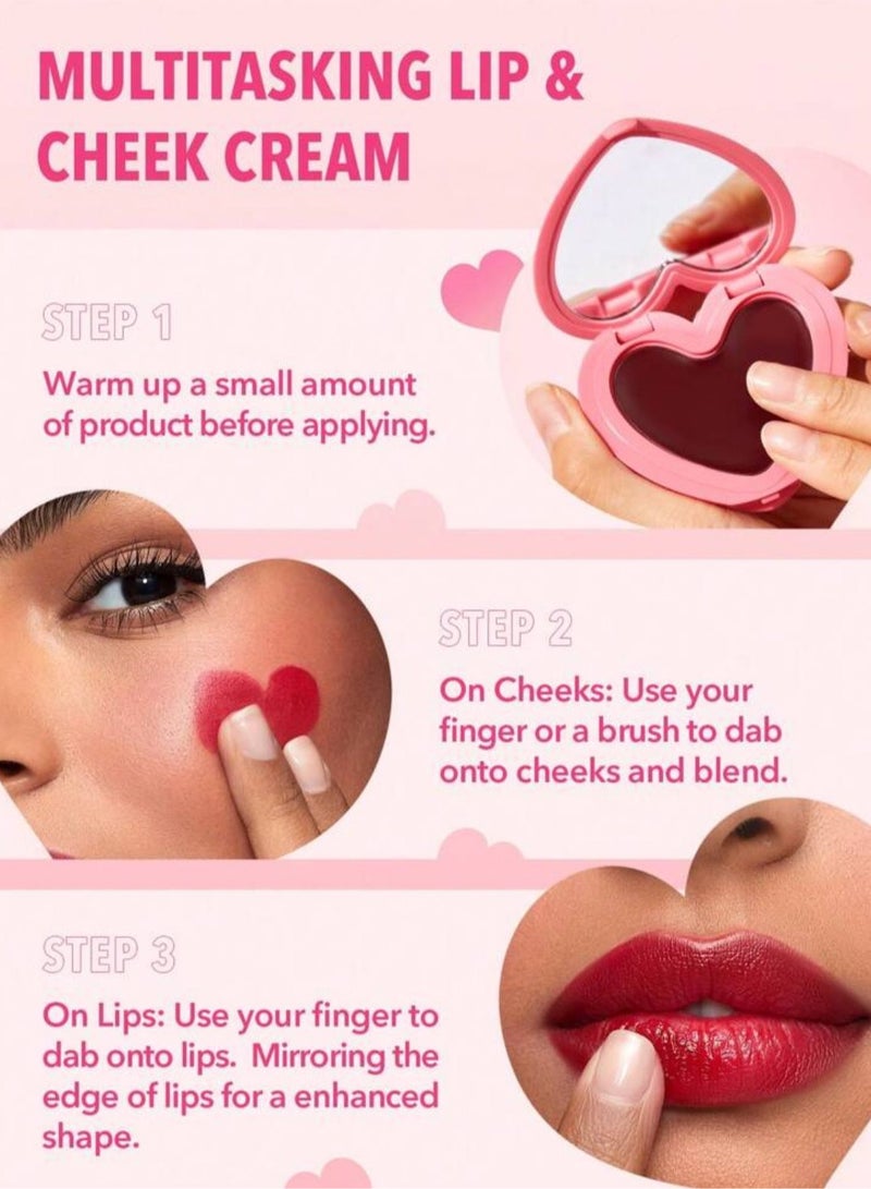 SHEGLAM - Playing Cupid Cream Blush- Adorn - Image 1