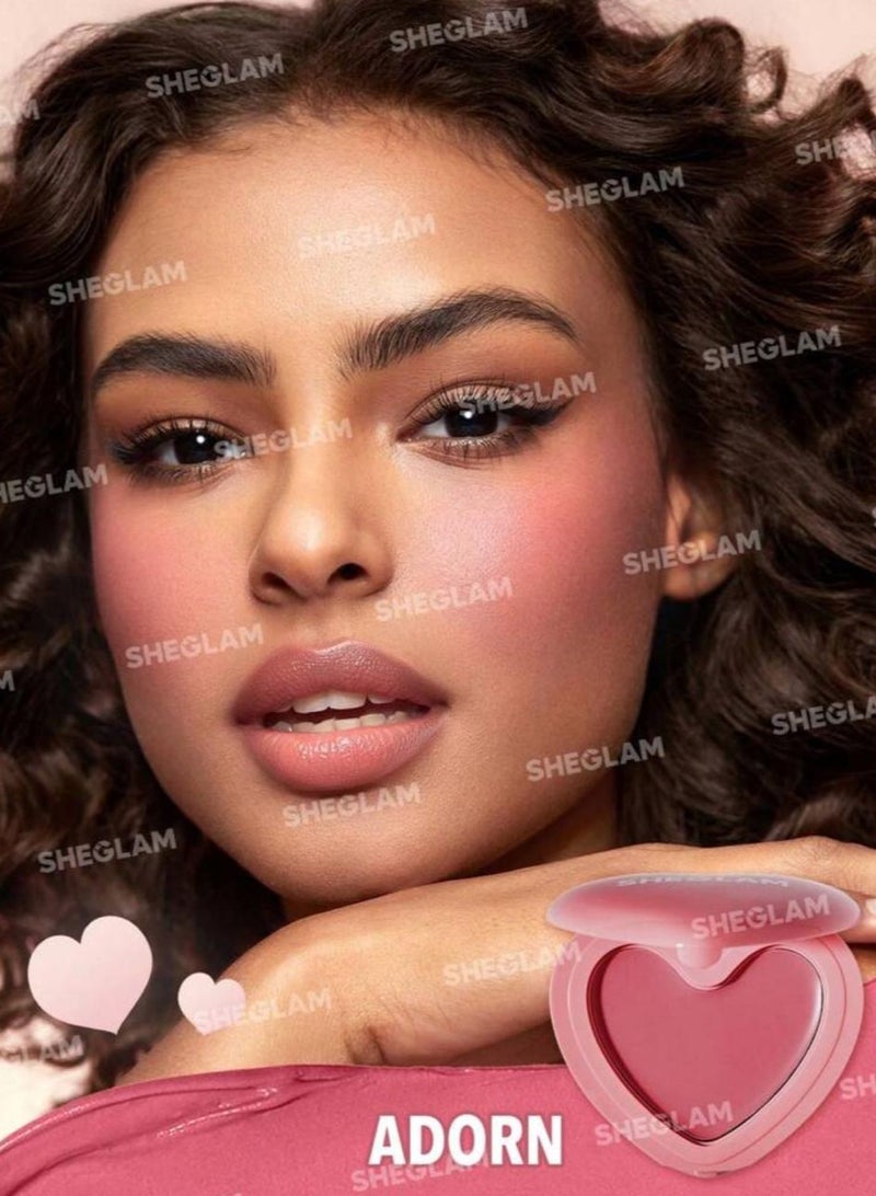SHEGLAM - Playing Cupid Cream Blush- Adorn - Image 1