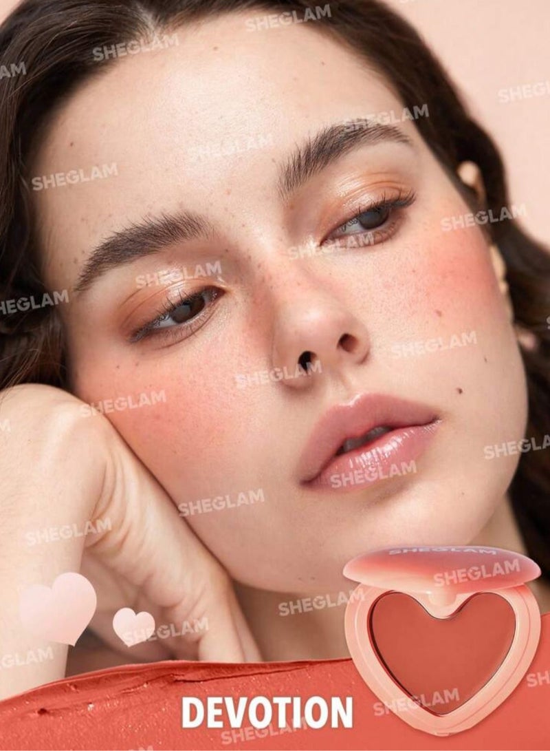 SHEGLAM Playing Cupid Cream Blush- Devotion - Image 3
