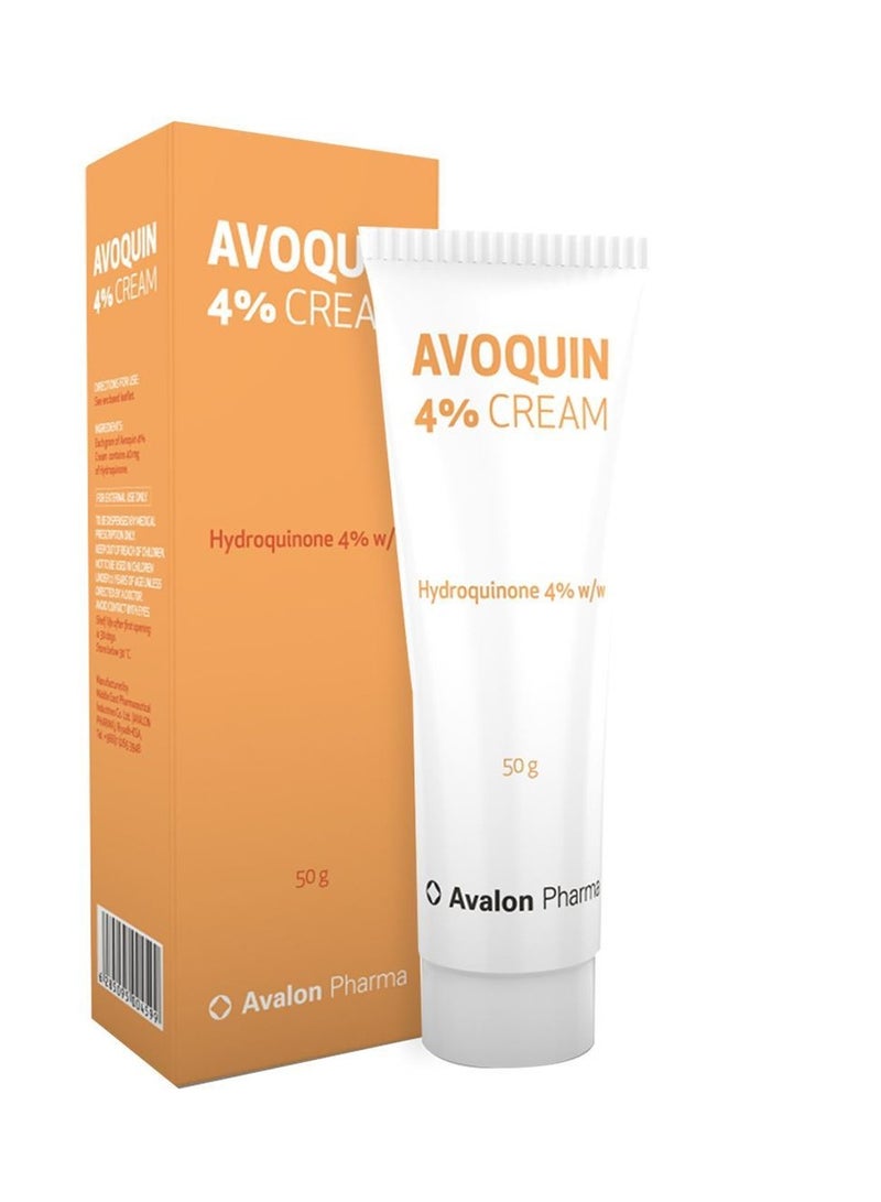 Avalon Pharma Avoquin4% Cream Orange 50 Ggrams  - Image 1
