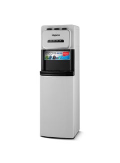 Impex Bottom Loading Water Dispenser,3 Temperature Settings-Hot, Cold & Room Water, Floor Standing Water Cooler, Indication Light, WD 3906BLW White  - Image 1