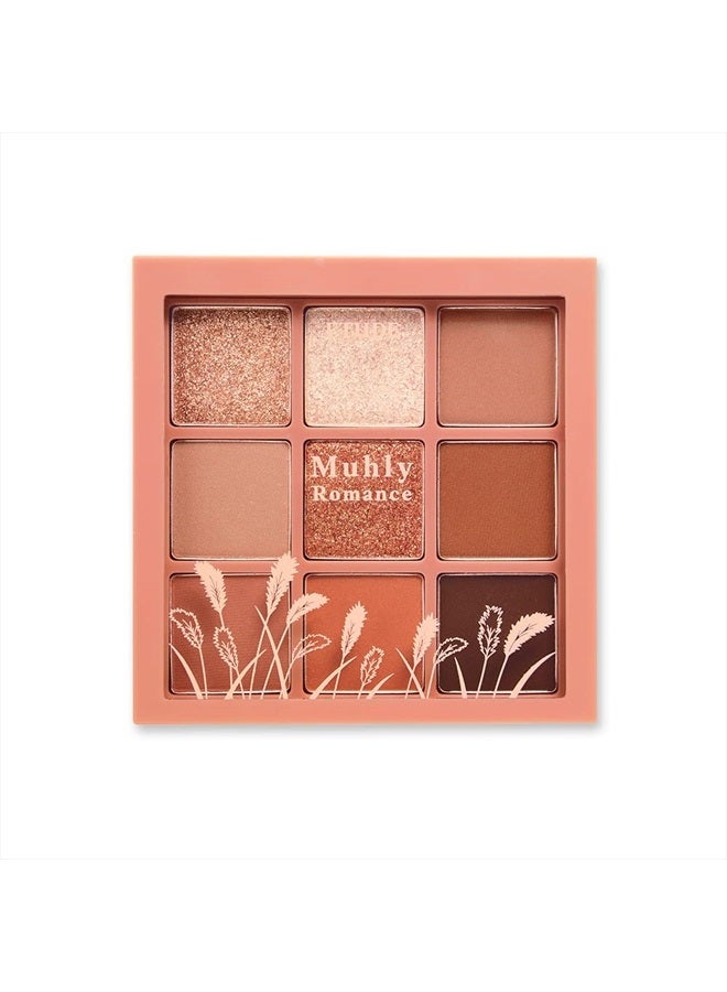 ايتود هاوس مجموعة ظلال العيون HOUSE Play Color Eyes #Pink Muhly Romance | ظلال عيون مكونة من 9 ألوان بألوان الخريف الدافئة والناعمة | مكياج العيون | الجمال الكوري  - Image 1