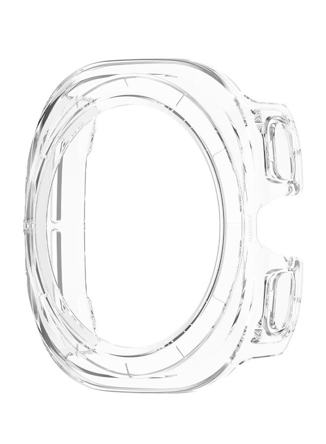 MARGOUN (for Samsung Galaxy Watch 7 Ultra) 2 Pack Case Hard PC Bumper Set Frame protection around The perimeter, not covering The screen Clear - Image 4