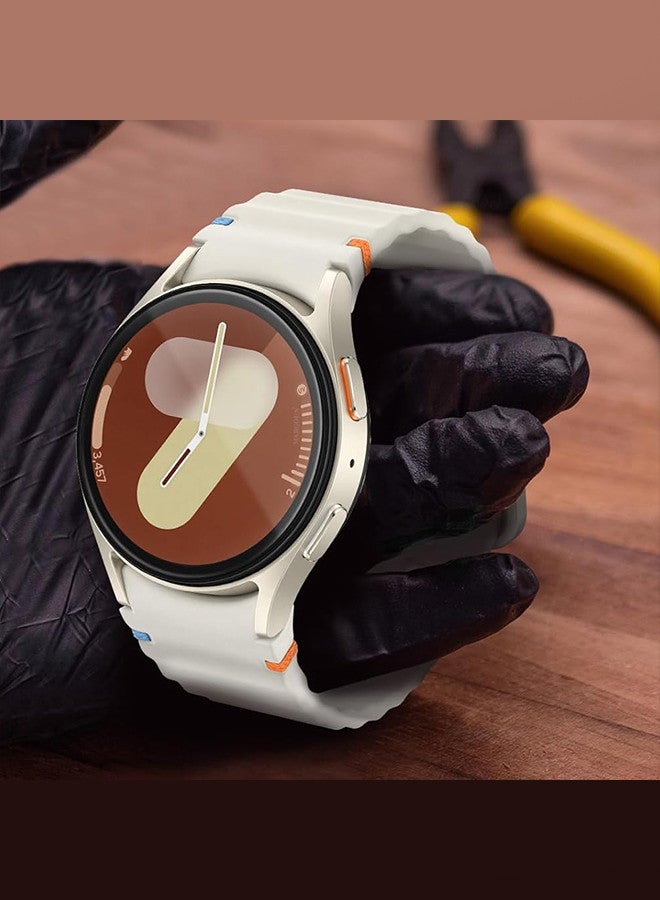 MARGOUN (for Samsung Galaxy Watch 7 44mm) 2 Pack Screen Protector Tempered Glass Anti-Scratch 9H Ultra-thin Screen Protector Protective Film Cover Accessories Clear - Image 5