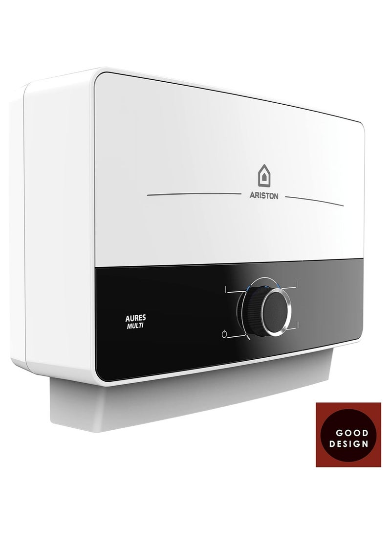 Ariston - Ariston AURES Multi Electric Instantaneous Water Heater 9.5kW, Multi-Point, 3195216 Multicolor - Image 1
