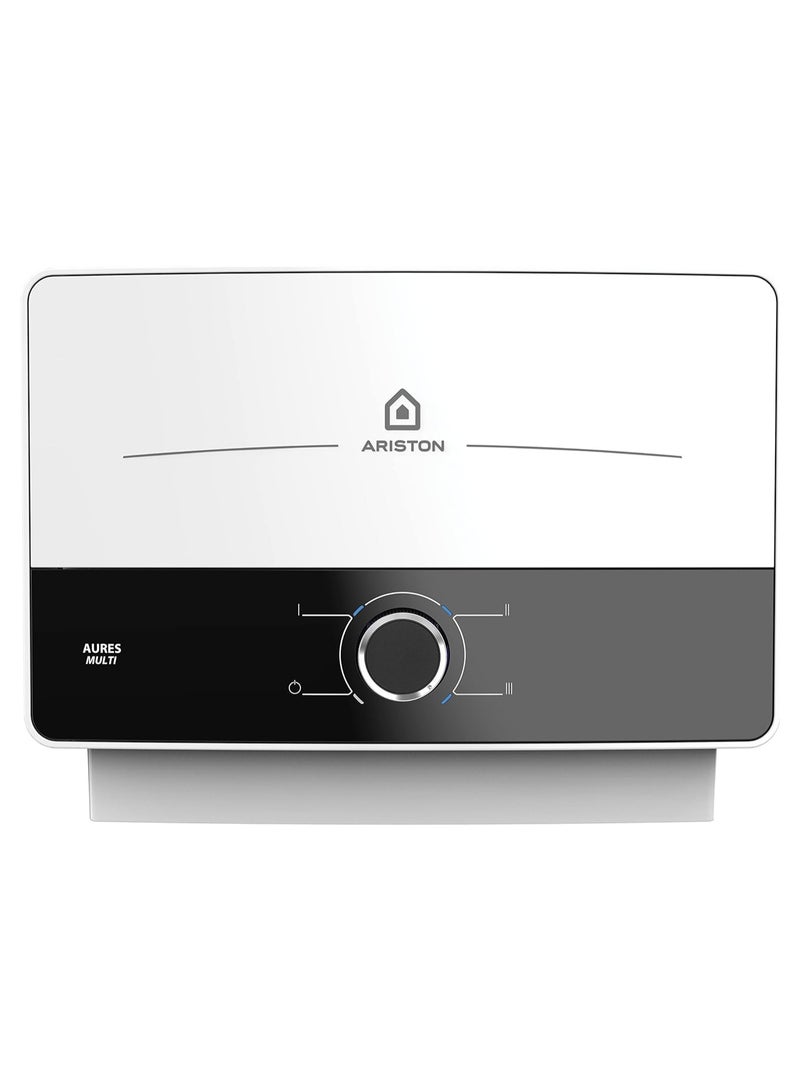 أريستون سخان مياه كهربائي فوري متعدد النقاط من أريستون أوريس، 9.5 كيلو وات، 3195216 - Image 1
