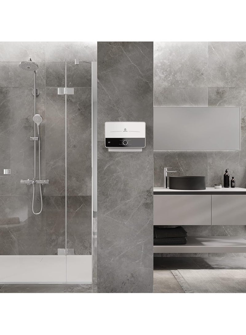 أريستون سخان مياه كهربائي فوري متعدد النقاط من أريستون أوريس، 9.5 كيلو وات، 3195216 - Image 3