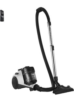 Midea Vacuum Cleaner Bagless Canister 2L Dust Capacity With HEPA Filter, Easy Emptying, 200W Suction power, Washable Filter For Pet Hair, Carpet, Tile, Hard Floor 2 L 1800 W MC08MEWH White  - Image 1